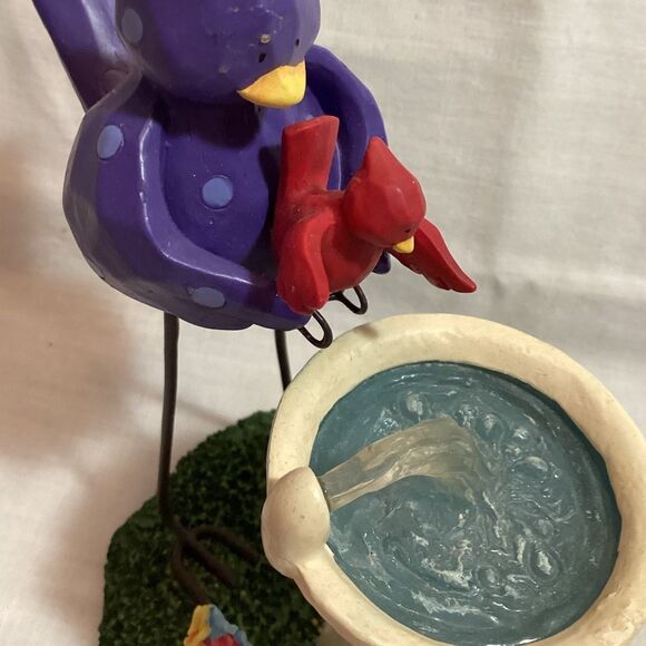 Russ Berrie Tweet Along with Me “Refreshing Moments” Bird Figurine #13061 - Picture 16 of 16